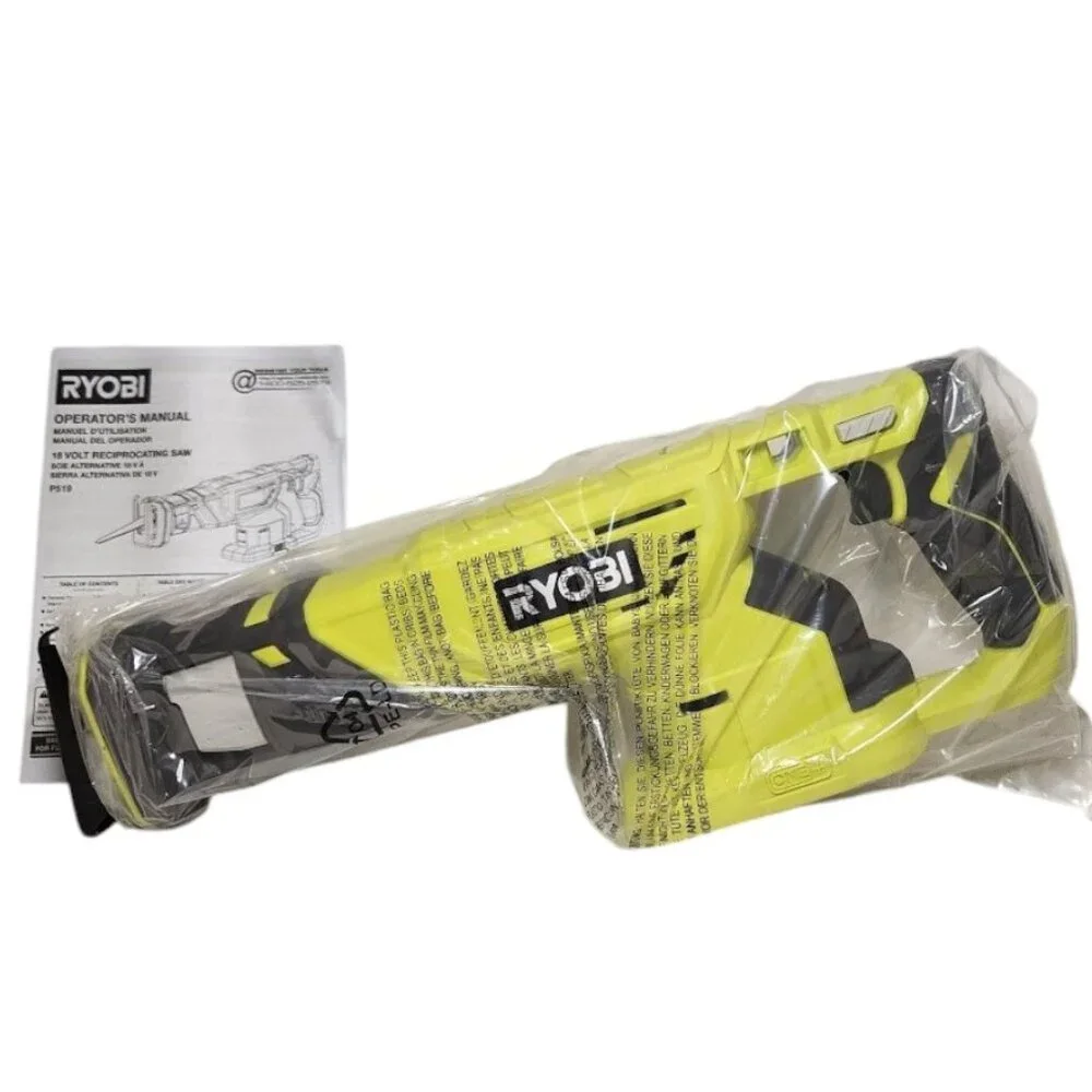 New RYOBI ONE+ 18V Cordless Reciprocating Saw P519 (Tool Only) Brand NEW